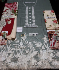 STYLE LOFT.PK Sapphire Intermix 3 Piece Linen Unstitched Collection 2019 – Glow-B