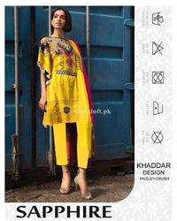 STYLE LOFT.PK Sapphire Intermix Pop 3 Piece Marina Collection 2019 – Paisley Crush-B