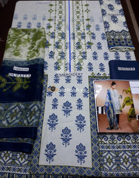 STYLE LOFT.PK Sapphire Lawn Collection 2019 3Pc Suit with Chiffon Dupatta Orchid-A