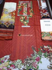 STYLE LOFT.PK Sapphire Luxury Lawn Collection 2019 3Piece Suit SP-19102-B