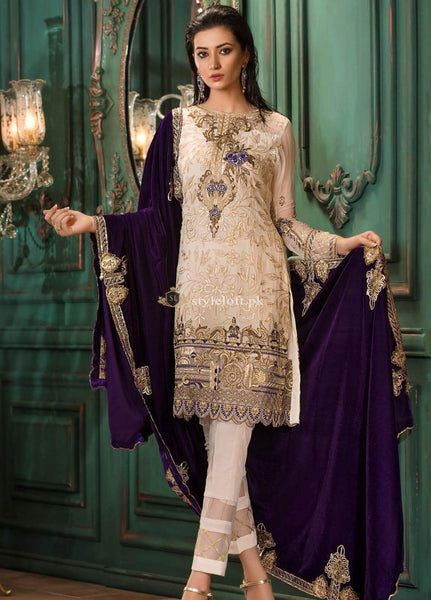 Sifona Embroidered Lawn Unstitched 3Pc Suit SF-1904