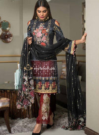 Sifona Linen 3piece with Wool Shawl AFC-10