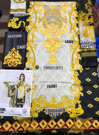 So Kamal Lawn Collection 2019 3Pc Embroidered KML-533