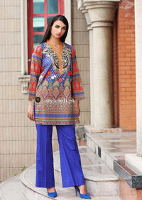 So Kamal Linen 3Piece DPL18-451 Blue