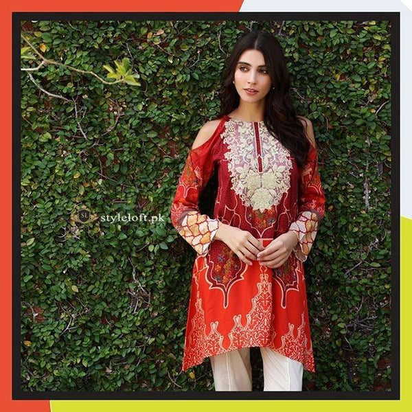 So Kamal Spring Summer Collection 2019 3pc Lawn Suit