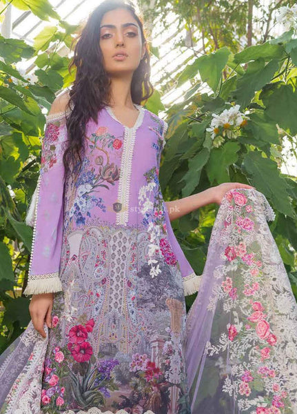 STYLE LOFT.PK Sobia Nazir Embroidered Lawn Unstitched 3 Piece Suit SN19L 7A