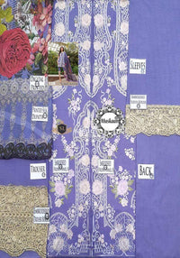 STYLE LOFT.PK Sobia Nazir Lawn Collection 2019 with Silk Duppata 3Piece Suit SN-12A