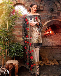 Sobia Nazir Linen 3Piece SN-7B