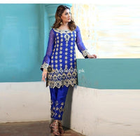 Spotted Mehwish Hayat Linen 2Piece