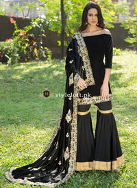 Style Loft Winter Arrivals Velvet Embroidered Shawl