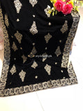 Style Loft Winter Arrivals Velvet Embroidered Shawl