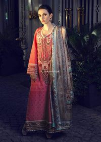 STYLE LOFT.PK Tena Durrani Embroidered Lawn Unstitched 3 Piece Suit TD19L 4B DINA - Spring / Summer Collection