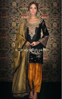 Tena Durrani Linen 2Piece Midnight-Bloom