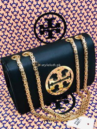 Tory Burch Fleming Convertible Shoulder Bag Color-Black