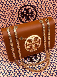 Tory Burch Fleming Convertible Shoulder Bag Color-Mustard