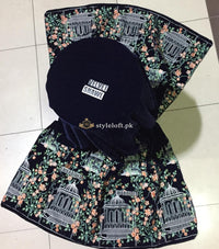 Winter Bareeze Velvet Embroidered Designer Shawl