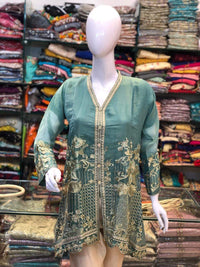 STYLE LOFT.PK Women's Embroidered Missouri Kurti Spring/ Summer Collection by StyleLoft Small