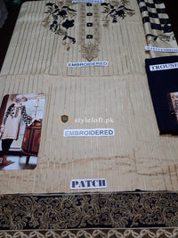 STYLE LOFT.PK XENIA Linen Embroidered Unstitched 2 Piece Suit XE18-P3-05