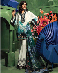 Zaha By Khadjia Shah Twill 3Piece ZL-10A