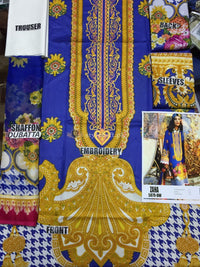 STYLE LOFT.PK Zaha Lawn Collection 2019 Unstitched 3 Piece Suit-5079DW