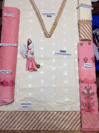 STYLE LOFT.PK Zahra Ahmad Eid Lawn Collection Vol.1 2019 3Piece Suit ZD-1901