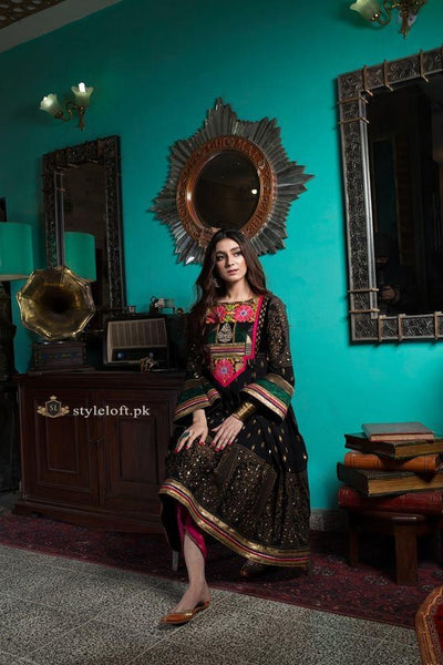Zahra Ahmed Embroidered Lawn 3 Piece Suit ZS-1901