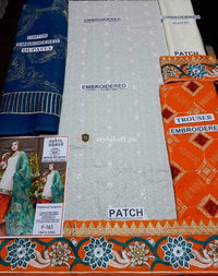 STYLE LOFT.PK Zahra Ahmed Embroidered Lawn Unstitched 3 Piece Suit - Eid Collection Vol.2 2019
