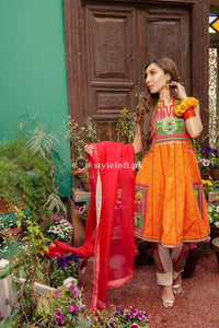 STYLE LOFT.PK Zahra Ahmed Festive Eid Lawn Collection Vol.2 3Piece Unstitched Suit ZA-09