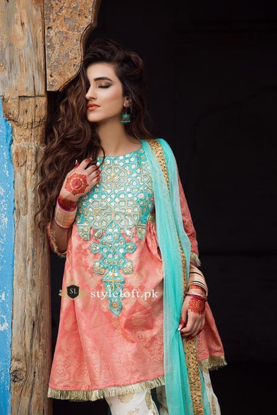 Zahra Ahmed Luxury Lawn Collection 2019 3Piece Suit
