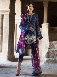 Zainab Chotani Formals Chiffon Collection 2018-MARIN MILAS-02