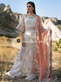 Zainab Chotani Formals Chiffon Collection 2018-PEARL ORCHID-01