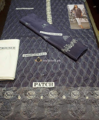 STYLE LOFT.PK Zainab Chotani Linen Embroidered 2 Piece Suit - Tahra