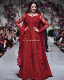 STYLE LOFT.PK Zainab Chottani Bridal Chiffon Collection 2019 Unstitched 3Piece Suit-Red