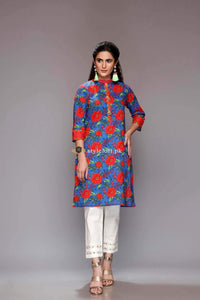 STYLE LOFT.PK Zainab Chottani Embroidered Linen 2Piece Suit (Shirt & Trouser)