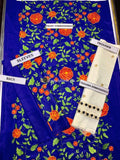 STYLE LOFT.PK Zainab Chottani Embroidered Linen 2Piece Suit (Shirt & Trouser)