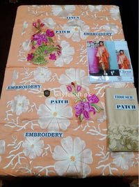 Zainab Chottani Linen 2Piece Tea-Pink