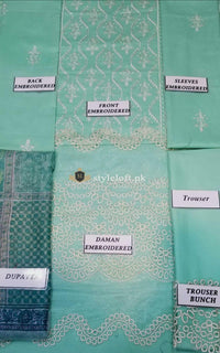 STYLE LOFT.PK Zainab Chottani Spring Summer Lawn 2019 Collection 3Piece Dress ZC19L-07