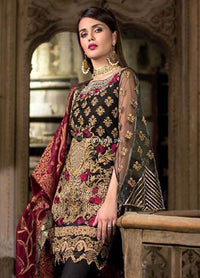 Zainab Chottani Wedding Collection 2019-Jet Gold Dust