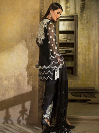 Zainab Chottani Wedding Festive Collection Unstitched 3 Piece Suit-Pearly Night