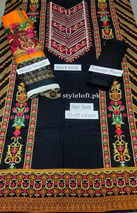 STYLE LOFT Rang Rasiya Premium Linen 3Piece RR 101-A 3 PIECE