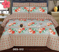 Styleloft.pk 7 PCs Winter Comforter Set-SL012 King Size COMFORTER SET KING SIZE