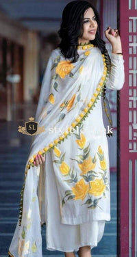 Styleloft.pk Afrozeh Unstitched Winter Collection 2020 3 PIECE