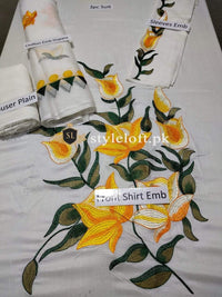 Styleloft.pk Afrozeh Unstitched Winter Collection 2020 3 PIECE