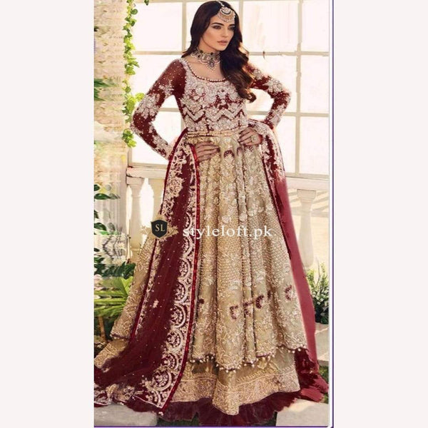 Styleloft.pk Aisha Imran Net Embroidered Collection 3 PIECE