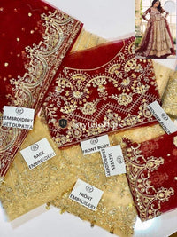 Styleloft.pk Aisha Imran Net Embroidered Collection 3 PIECE