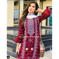 Styleloft.pk Ajrak Style Spring/Summer Lawn 3Piece Suit 3 PIECE