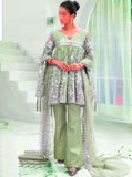 Styleloft.pk Akbar Aslam Party Wear 3Piece Net Embroidered Dress 3 PIECE