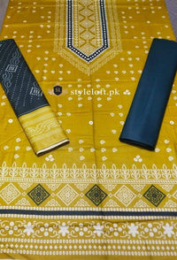 Styleloft.pk Amna Khadija Winter 2021 3Piece AK-501 3 PIECE