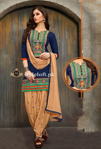 Styleloft.pk Anarkali Full Embroidered Lawn 3Piece Suit 3 PIECE