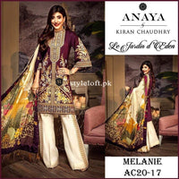Anaya Lawn Collection 2020 Unstitched 3 Piece Suit